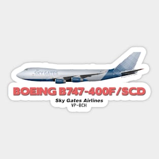 Boeing B747-400F/SCD - Sky Gates Airlines Sticker